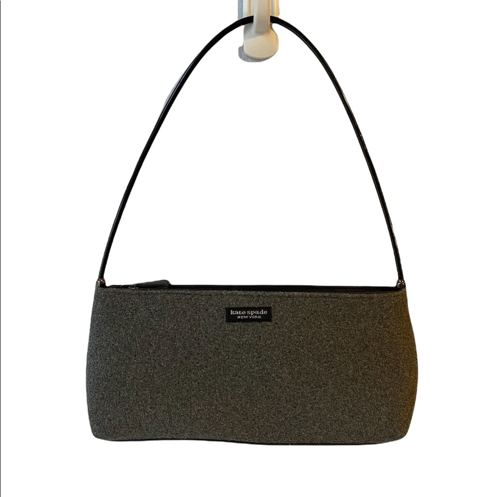 Y2k vintage Kate Spade wool baguette